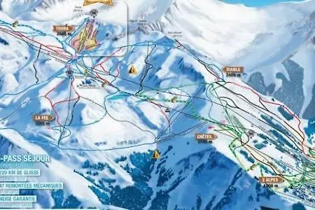 Daire Emplacement Ideal Famille Succes Et Cosy Les Deux Alpes