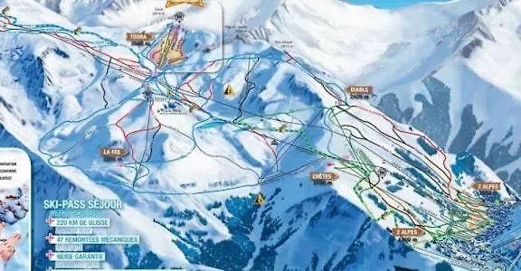 Daire Emplacement Ideal Famille Succes Et Cosy Les Deux Alpes